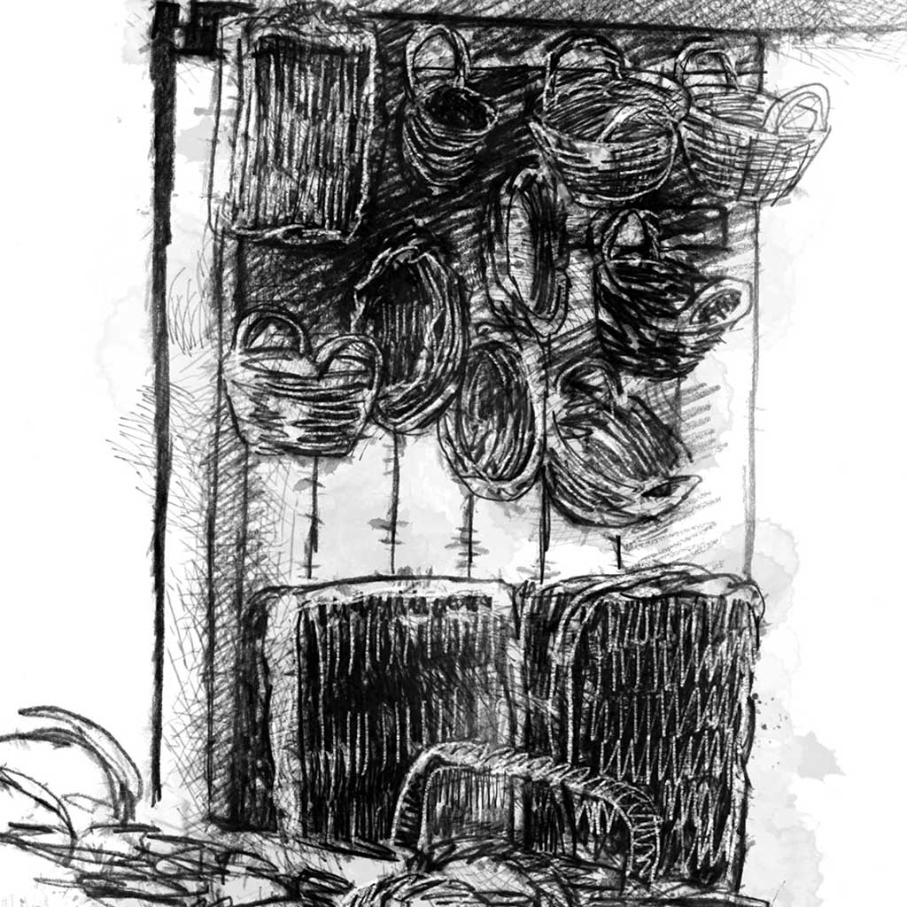 Basket makers stall