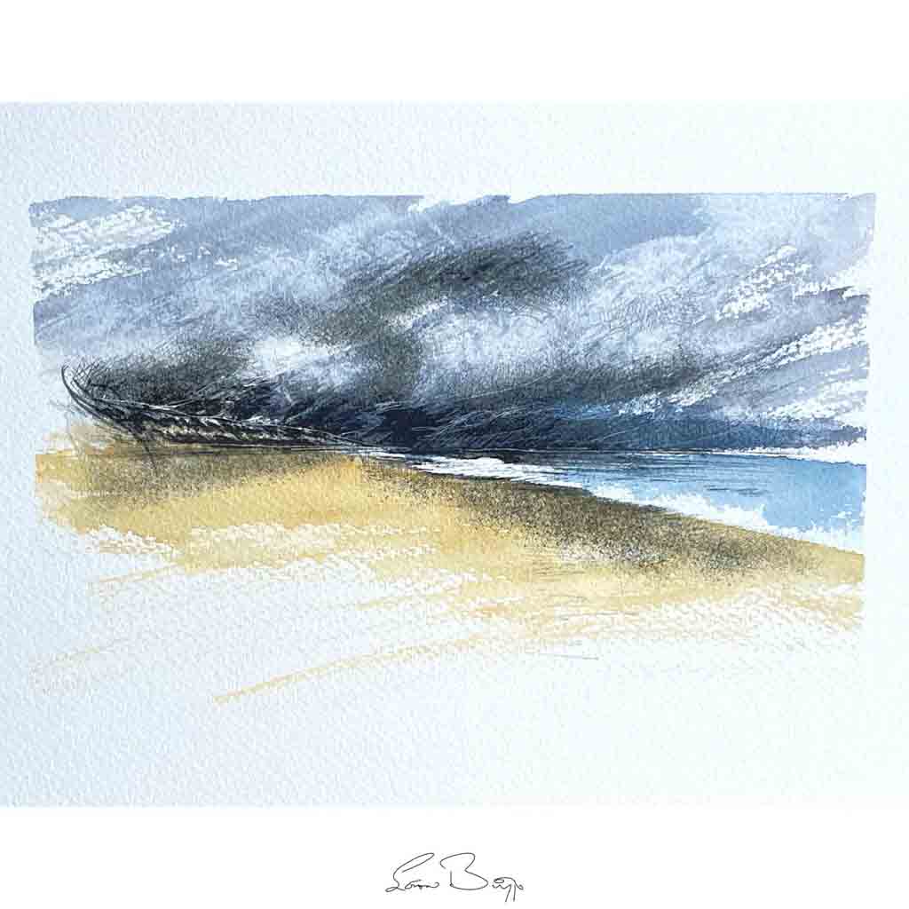 Beach storm