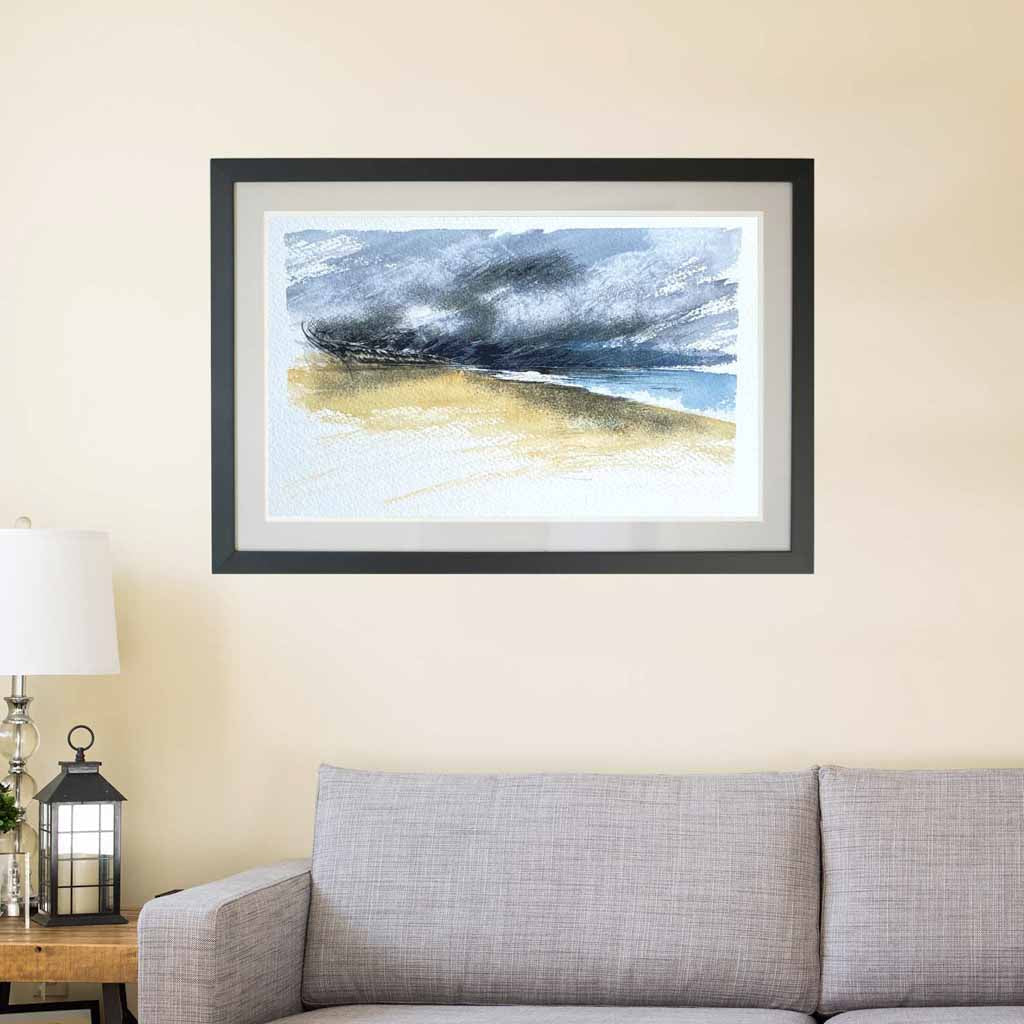 Beach storm