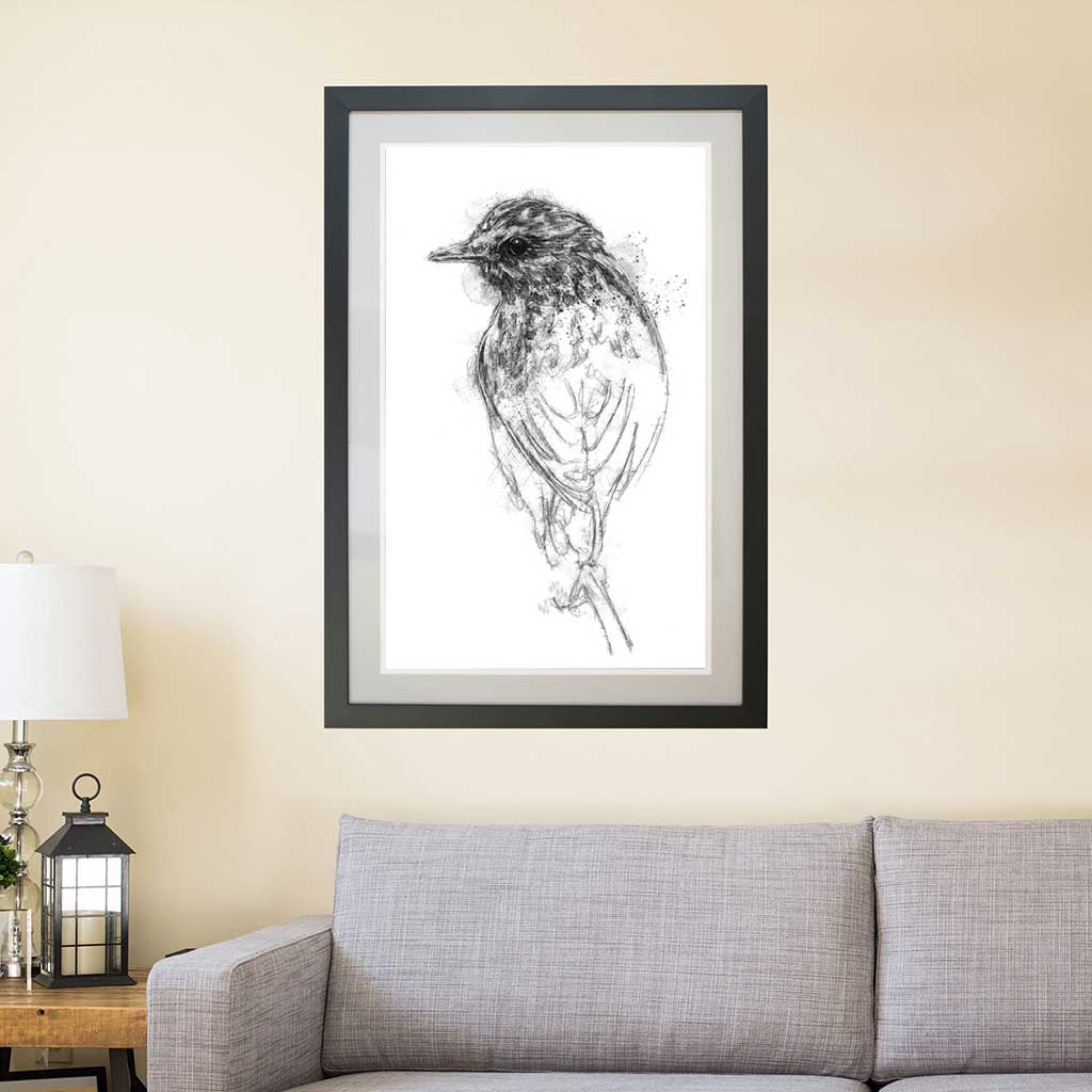 Young songbird