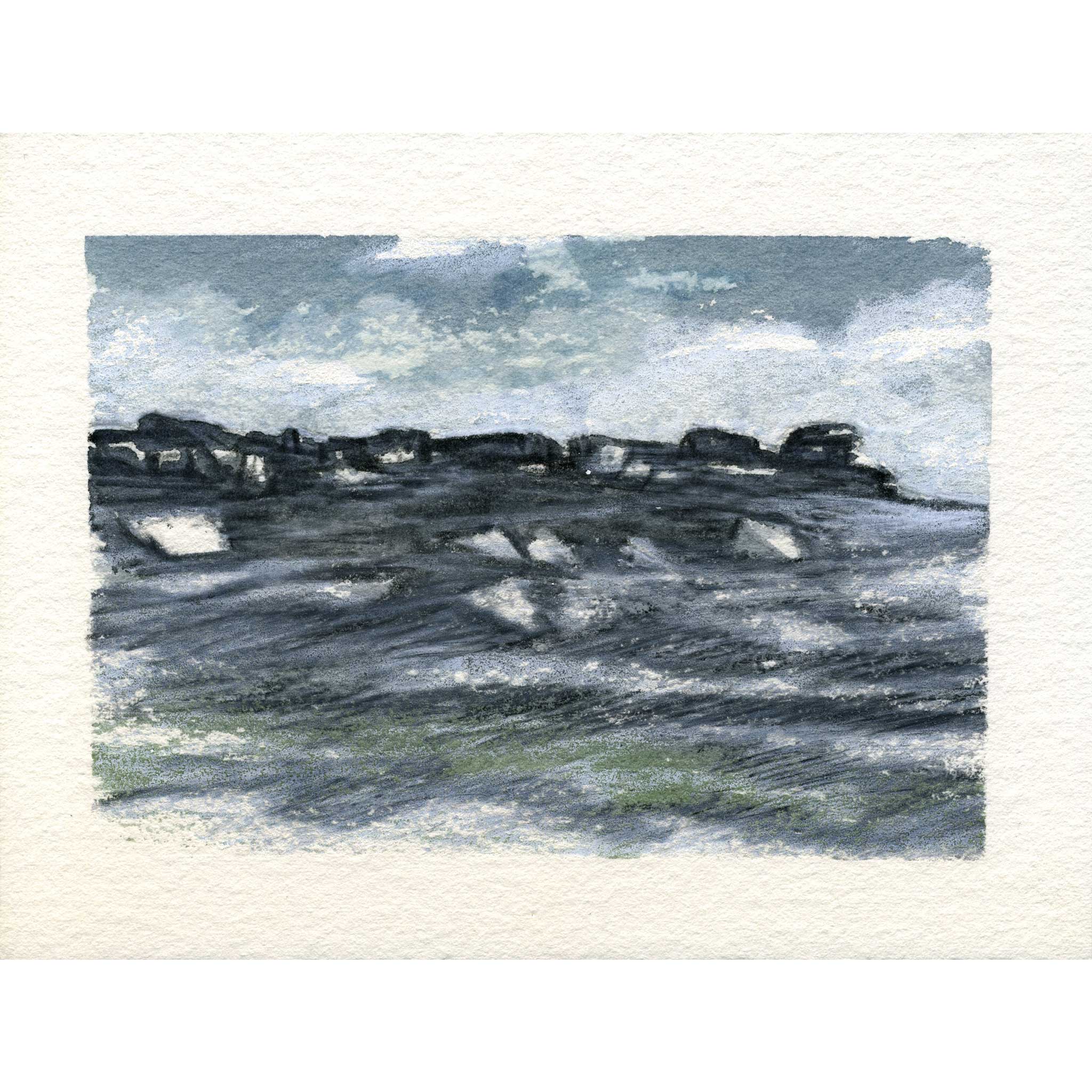 Bride stones - Colour Sketch | small one off