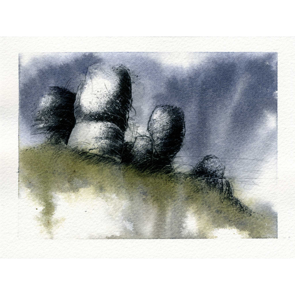Bride stones - Colour Sketch