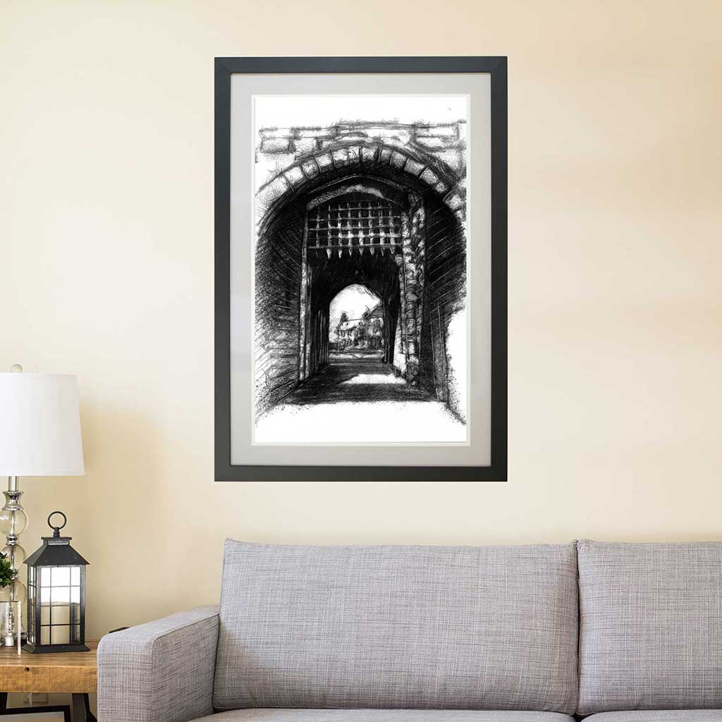 Carlisle castle gate