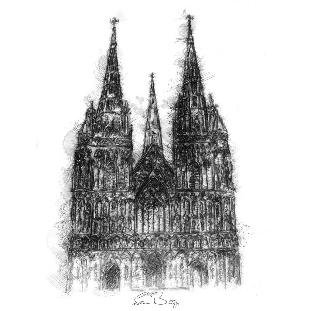 Lichfield cathedral