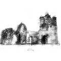 Knowlton church ruin