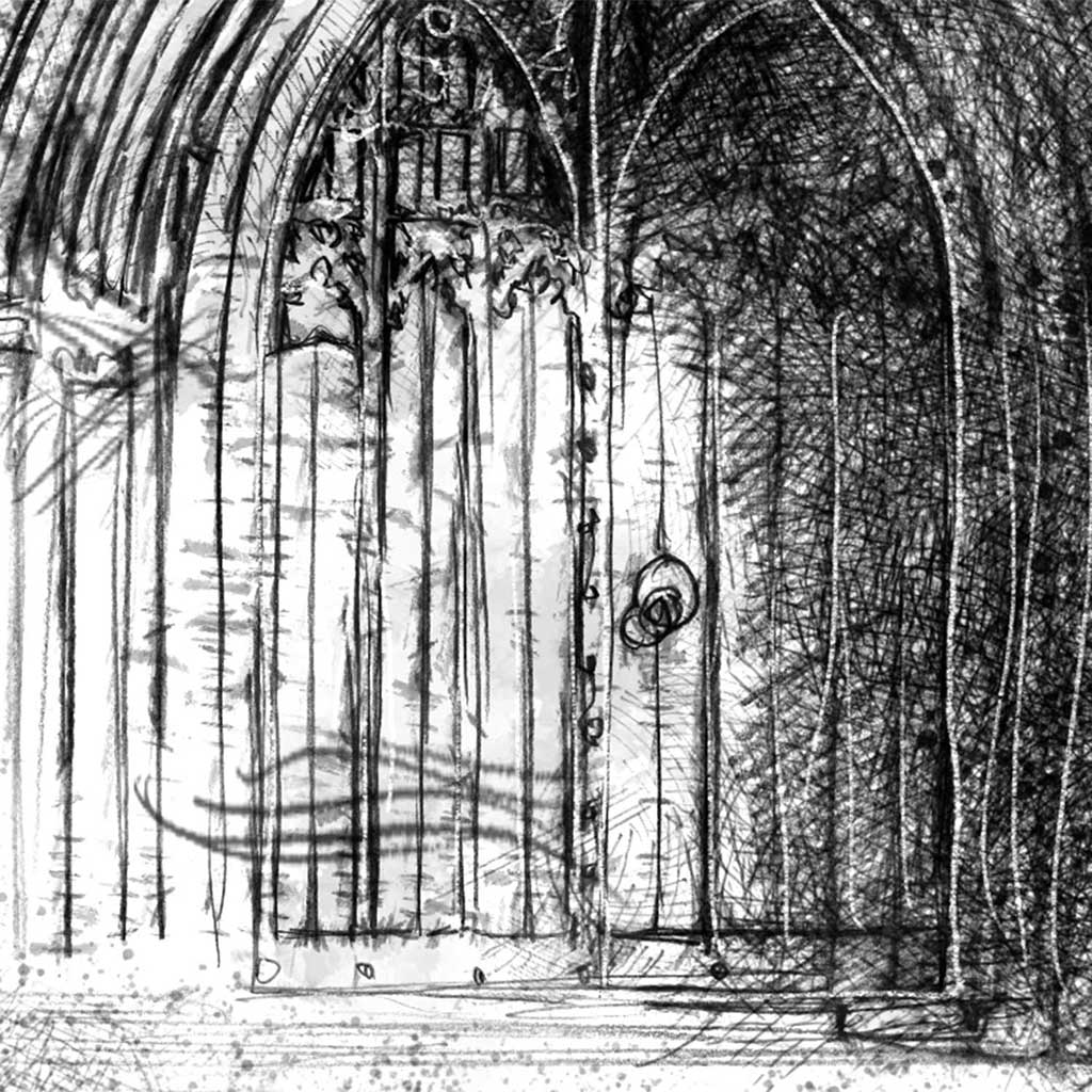 Church door