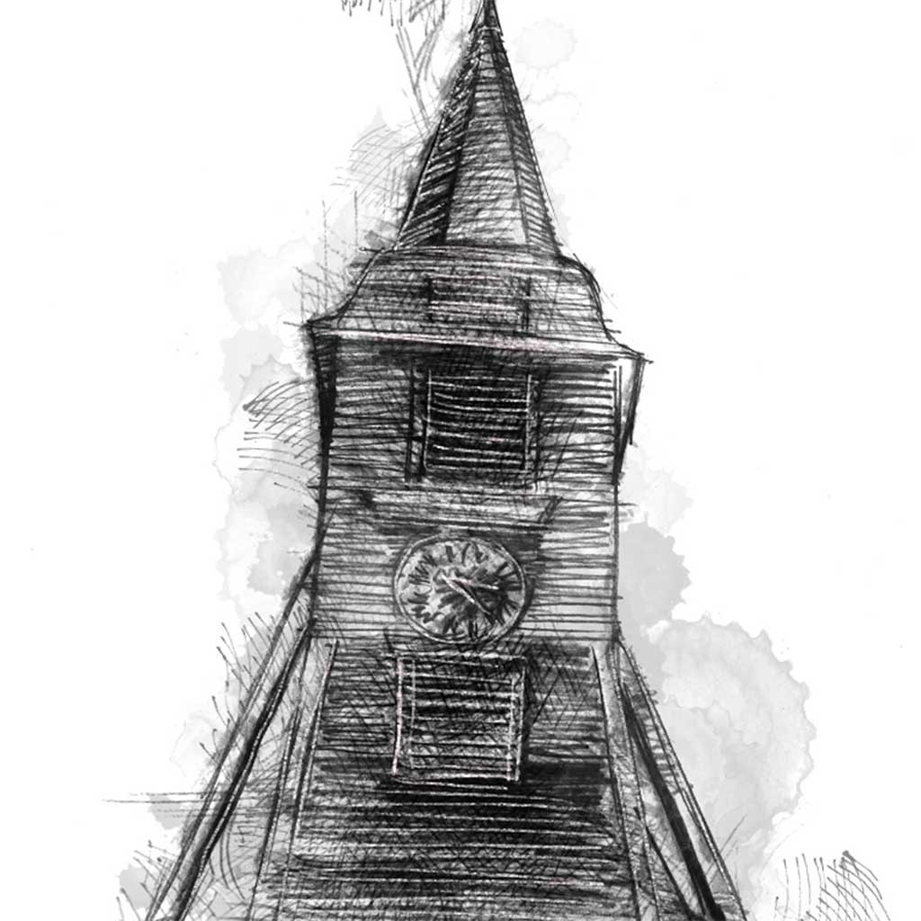 Honfleur clocktower
