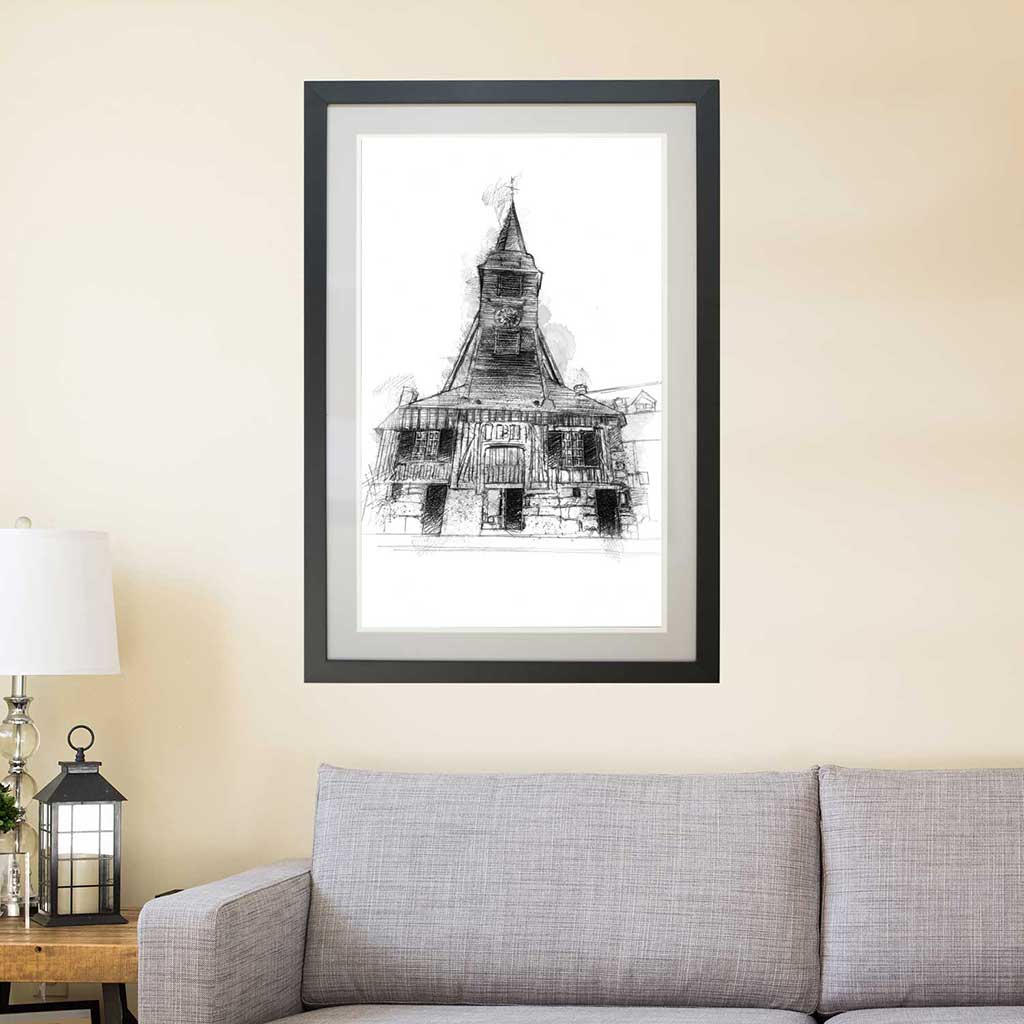 Honfleur clocktower