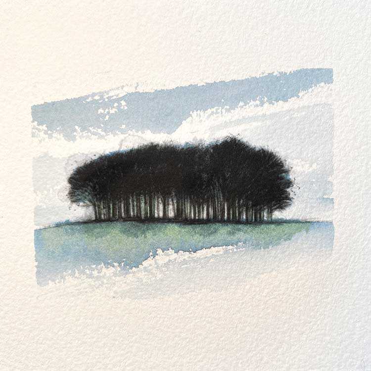 Copse original mini sketch