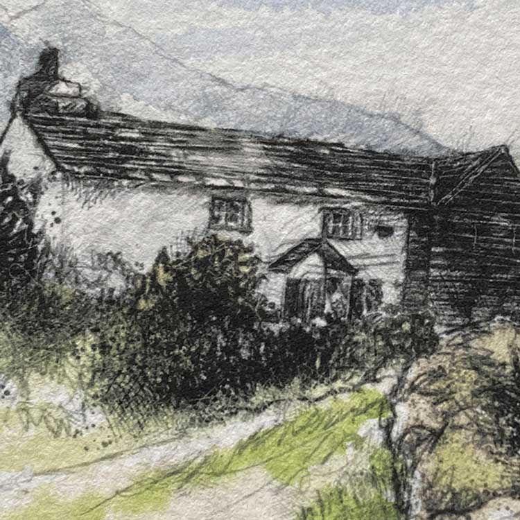 Dales cottage mini sketch