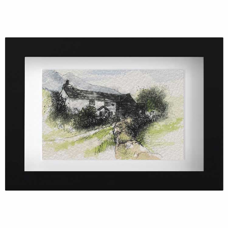Dales cottage mini sketch