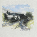 Cumbrian cottage mini sketch