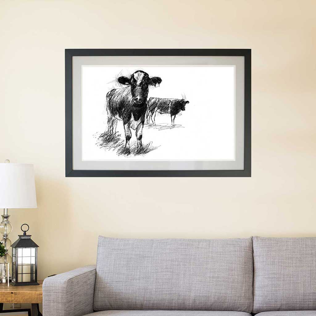 Two cows