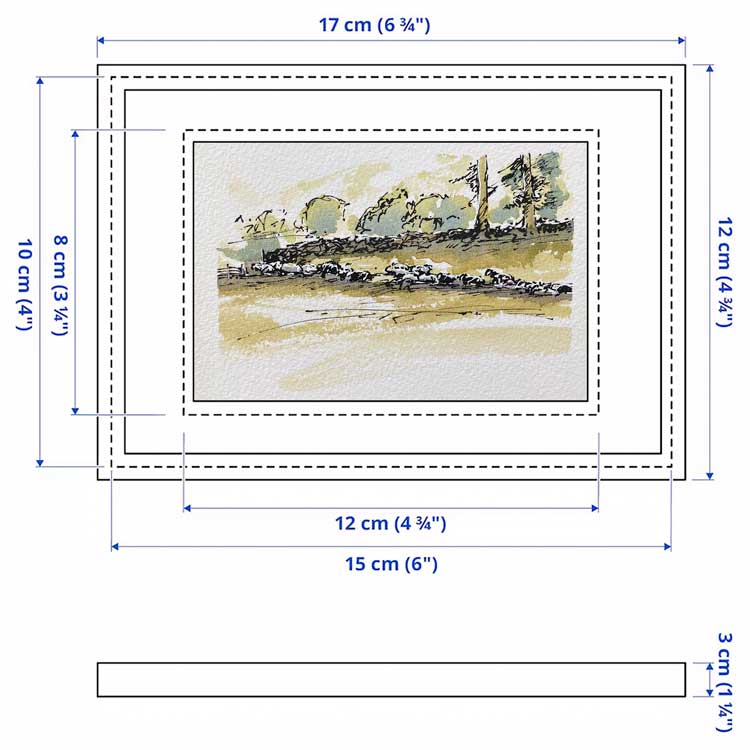 Cumbrian walls mini sketch
