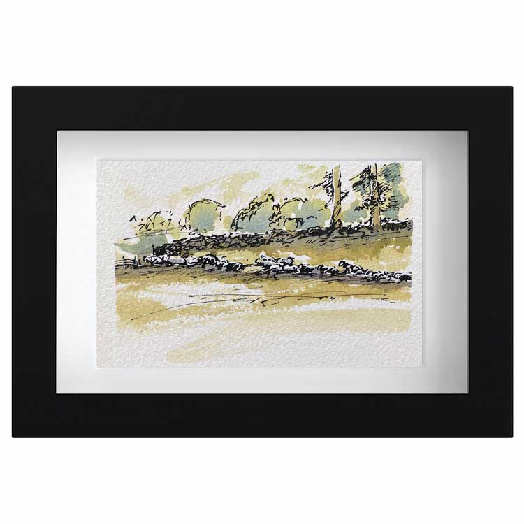 Cumbrian walls mini sketch