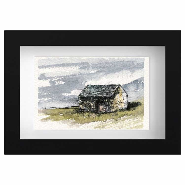 Dales barn original mini sketch