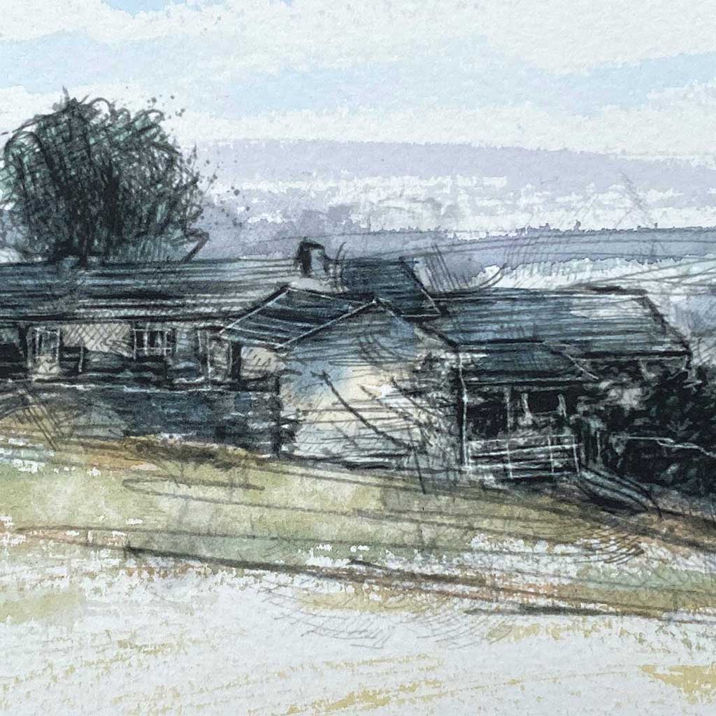 Dales farm original one-off sketch