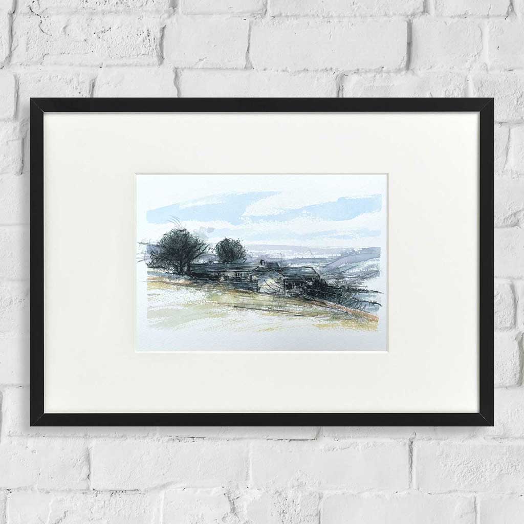 Dales farm original one-off sketch