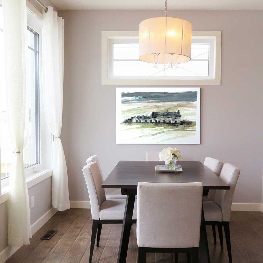 Abandoned dales farmhouse