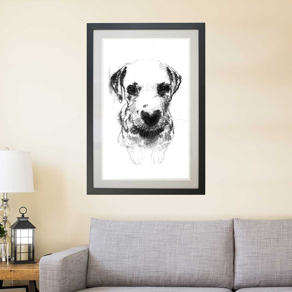 Dalmatian puppy dog