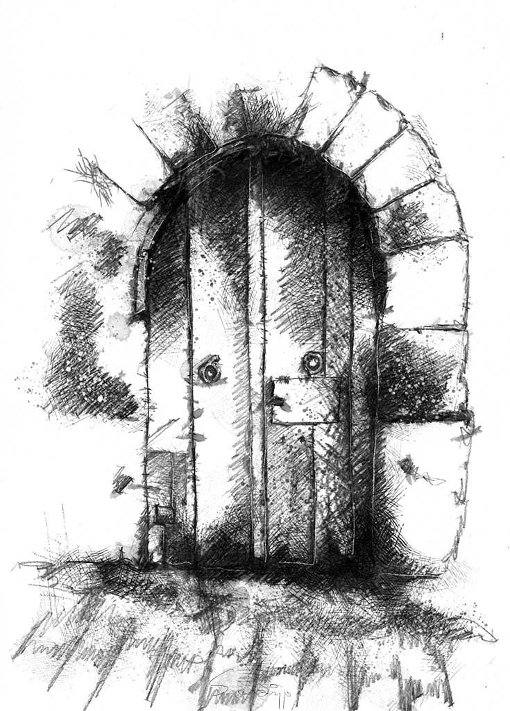Wells Cathederal door