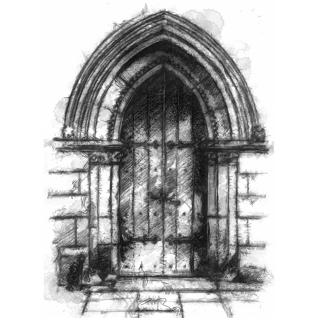 Southwark cathedral door