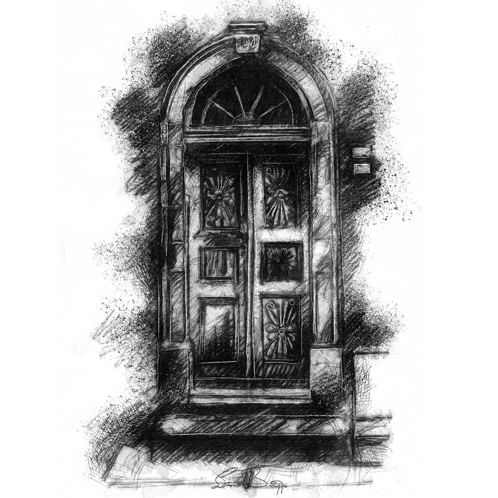 Old Italian door