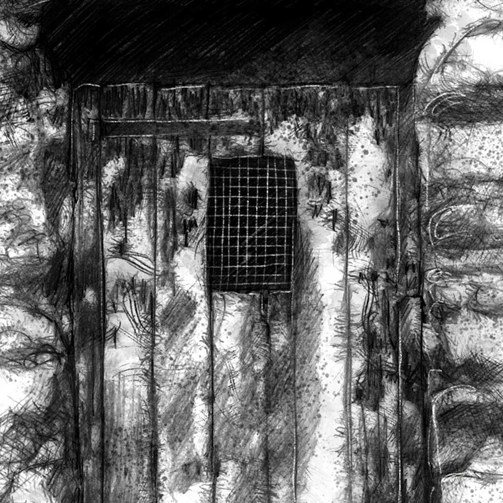 Old farm door