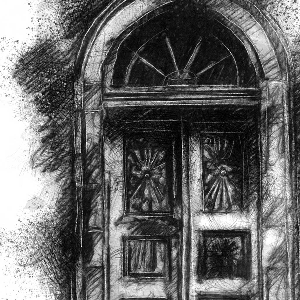 Old Italian door