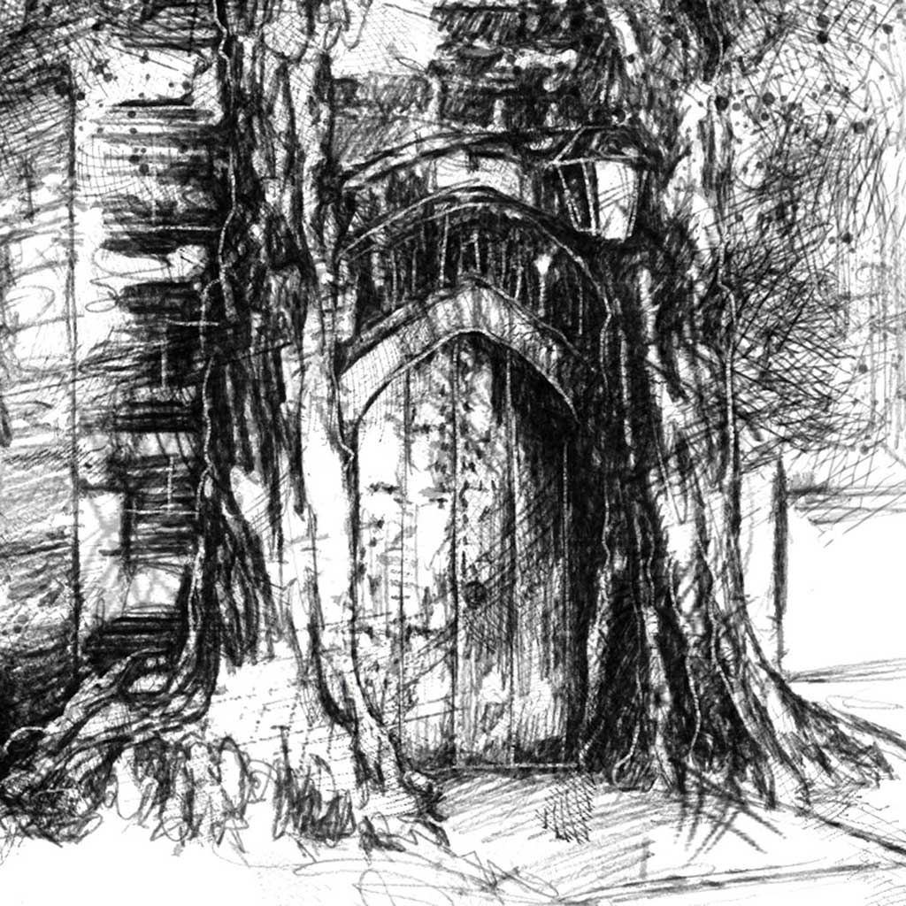 Church door
