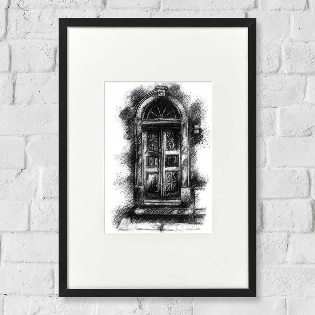 Old Italian door