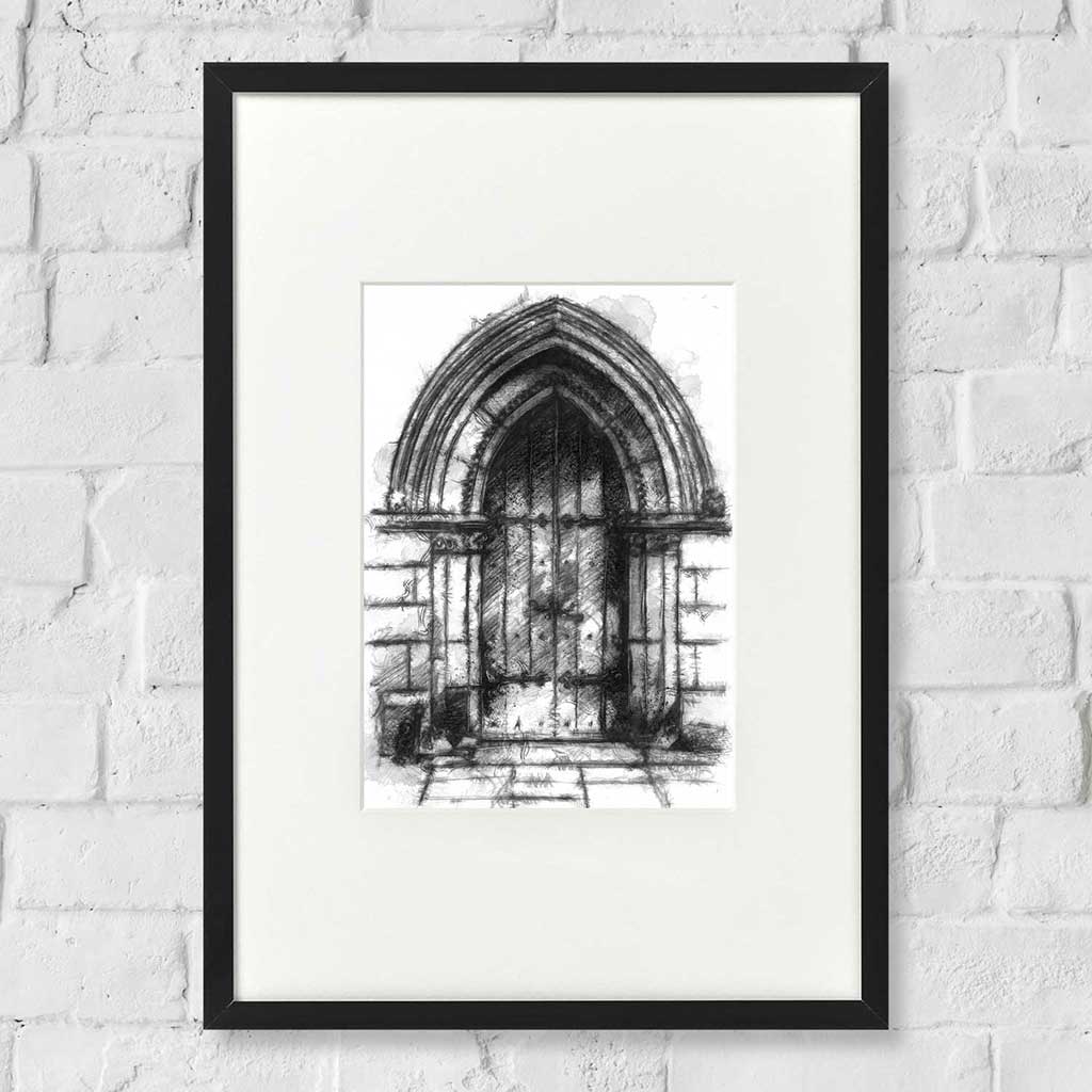 Southwark cathedral door