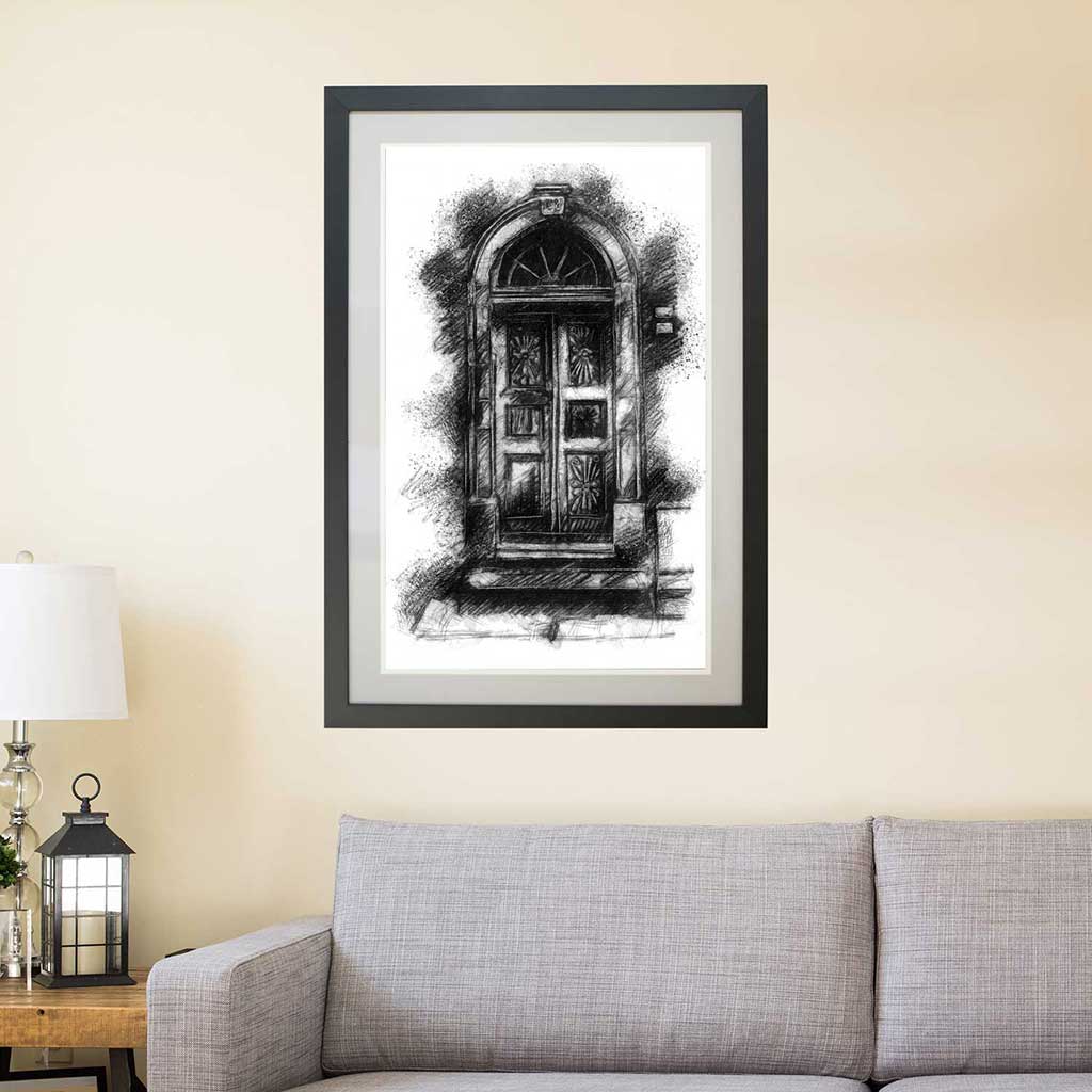 Old Italian door
