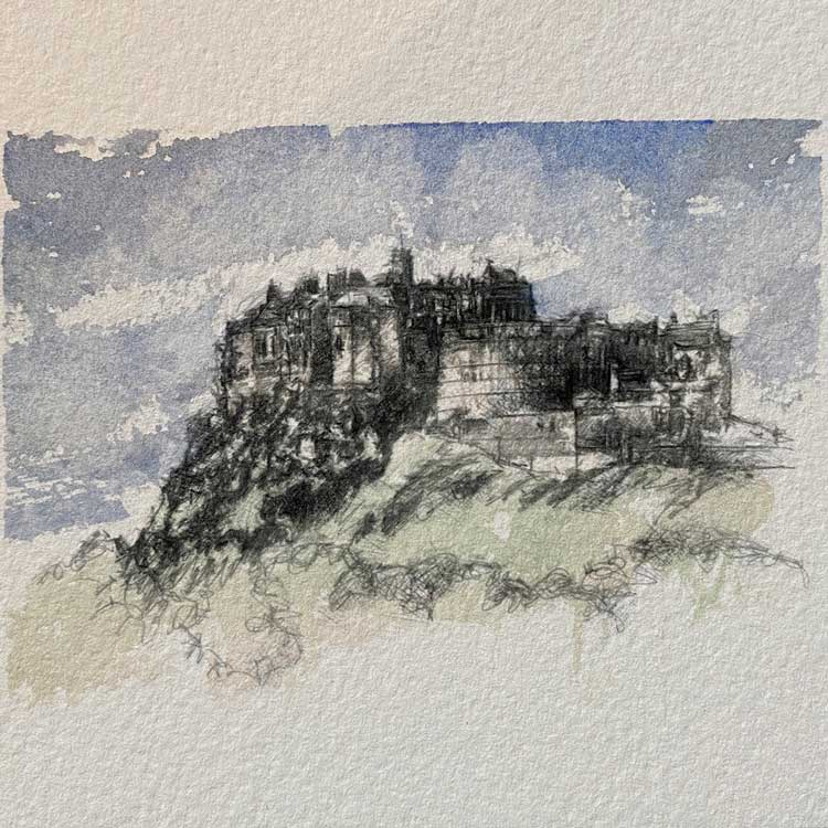 Edinburgh mini sketch