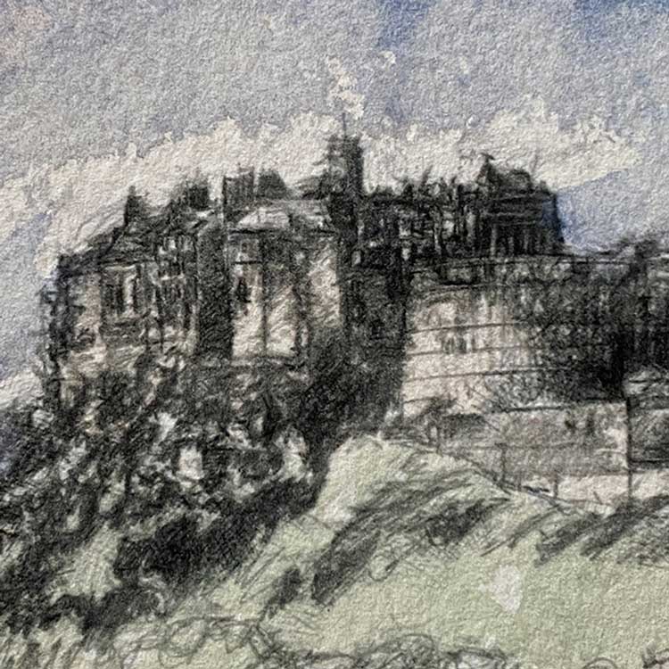 Edinburgh mini sketch