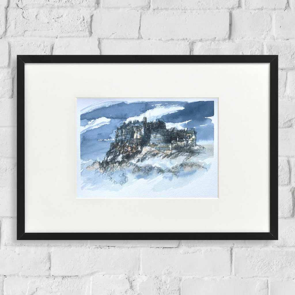 Edinburgh castle original sketch
