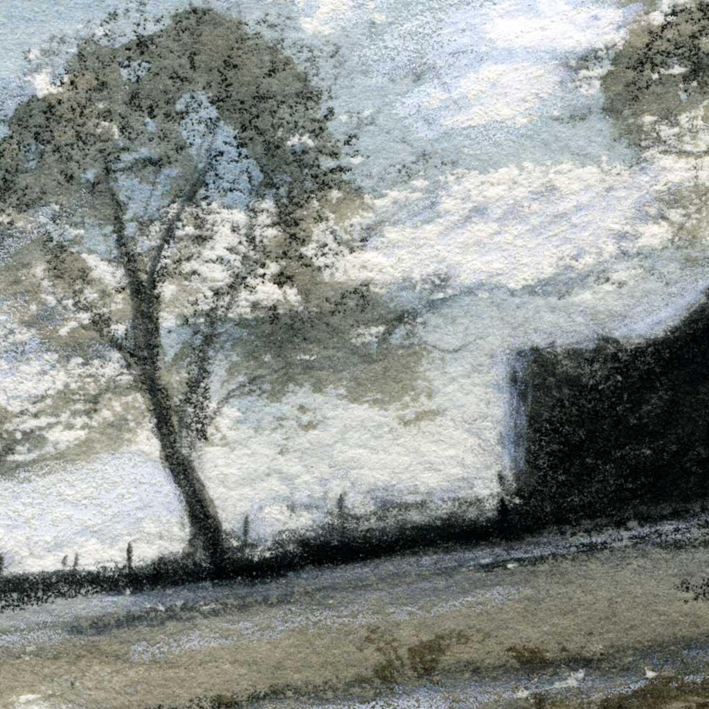 Farm ruin - Colour Sketch | small one off