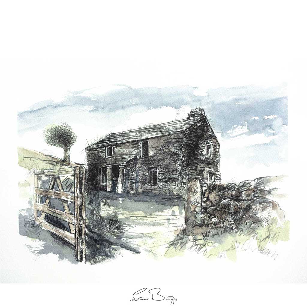 Moorland ruin
