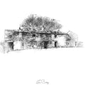 Yorkshire farm ruin