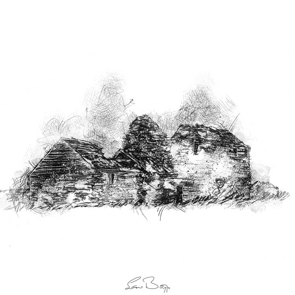 Weterdale farm ruin