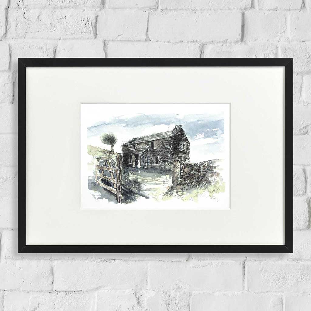 Moorland ruin