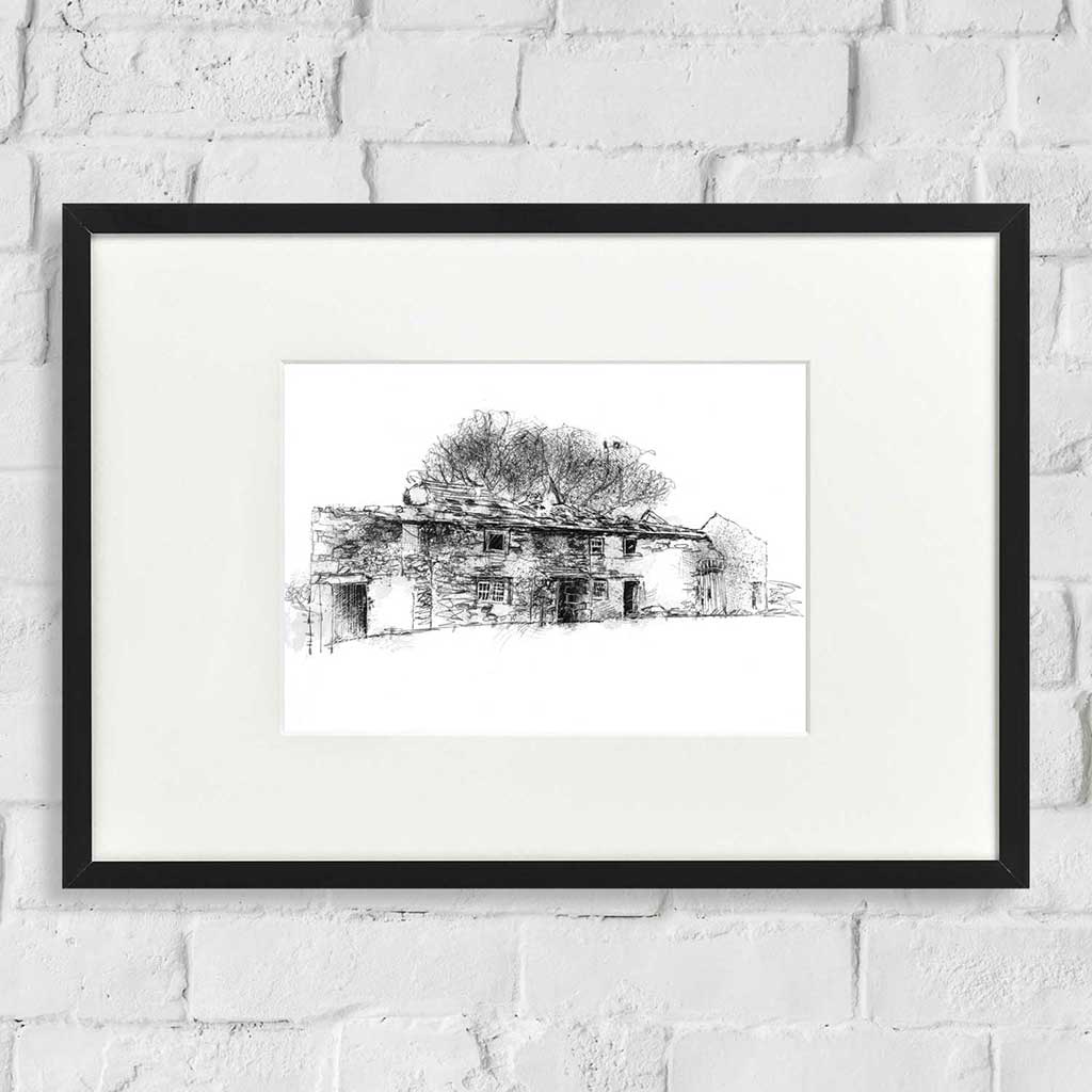 Yorkshire farm ruin