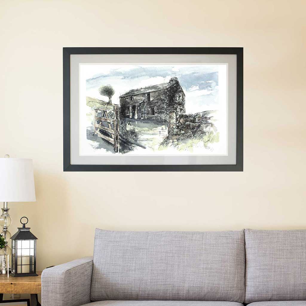Moorland ruin