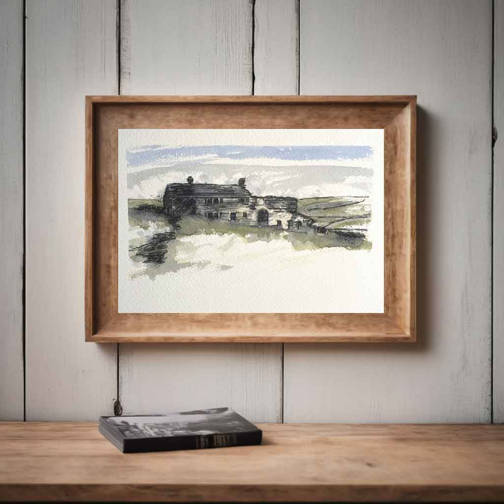 Farmhouse ruin