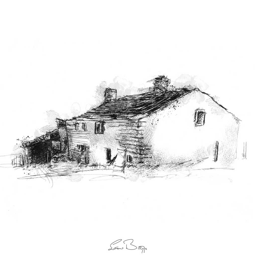 Farmhouse ruin