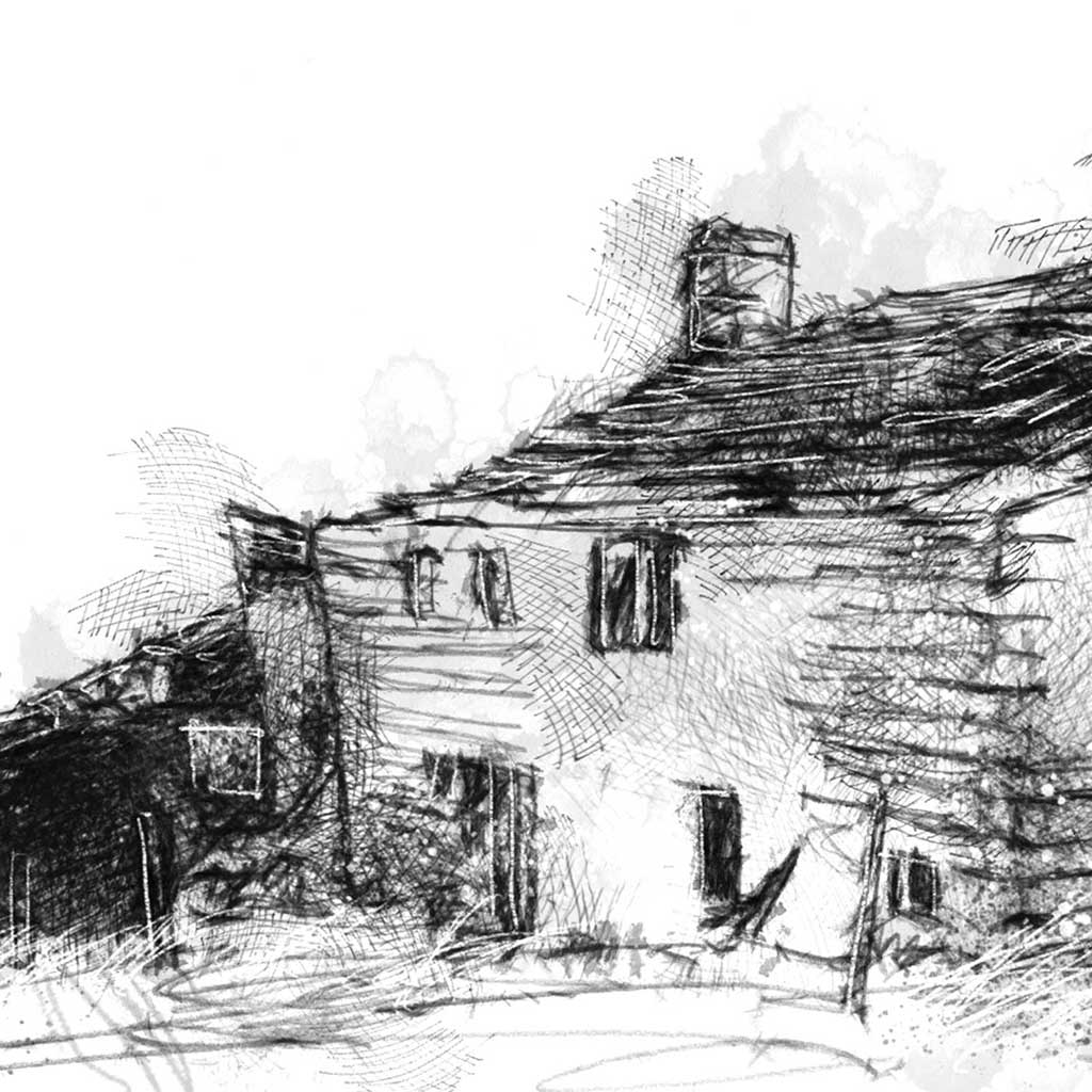 Farmhouse ruin