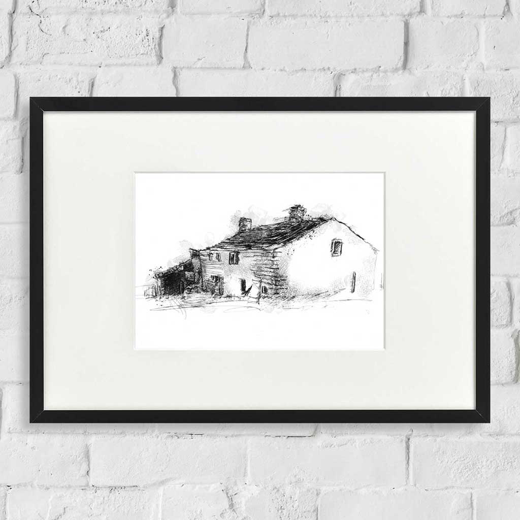 Farmhouse ruin