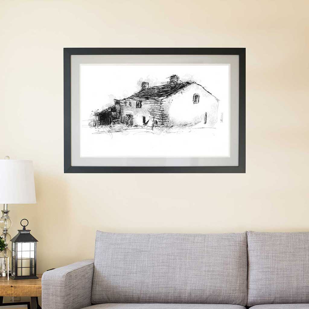 Farmhouse ruin