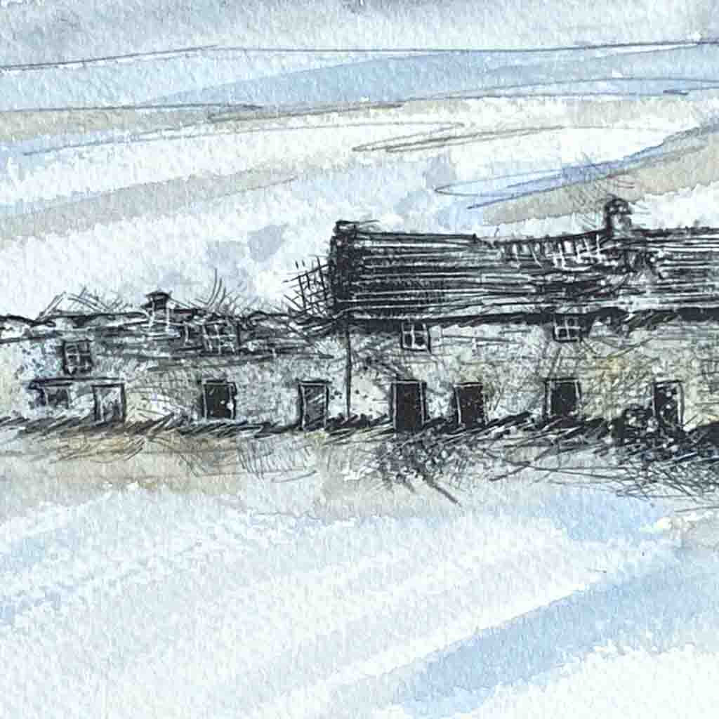 Farmhouse ruin