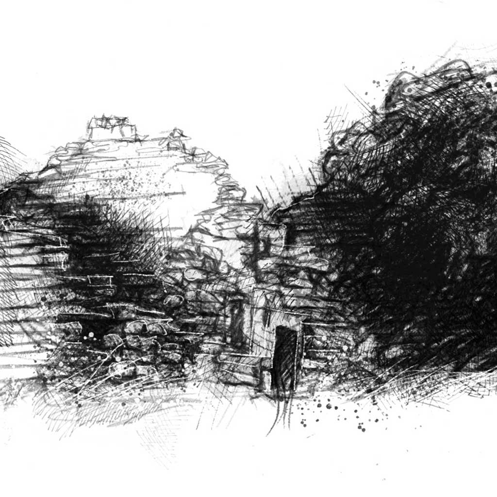 Farmhouse ruin